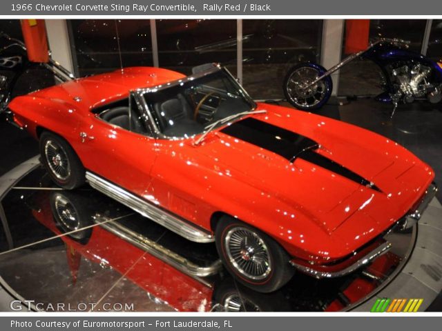 1966 Chevrolet Corvette Sting Ray Convertible in Rally Red