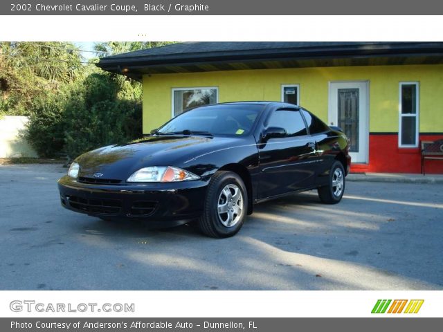 2002 Chevrolet Cavalier Coupe in Black