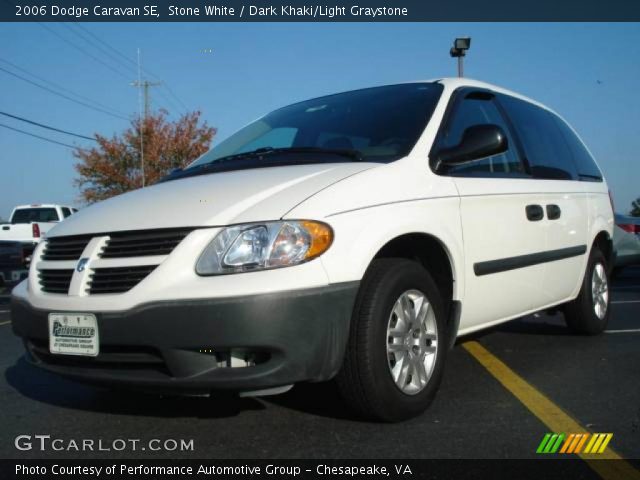 2006 Dodge Caravan SE in Stone White
