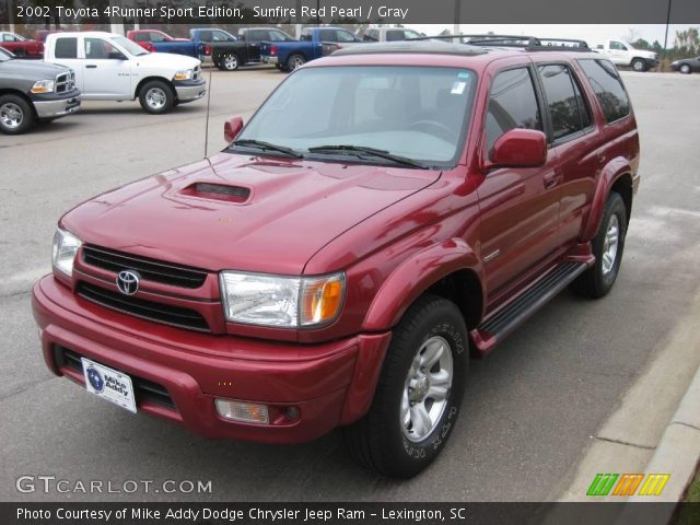 2002 Toyota 4Runner Sport Edition in Sunfire Red Pearl