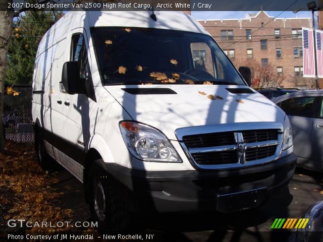 2007 Dodge Sprinter Van 2500 High Roof Cargo in Arctic White