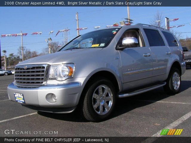 2008 Chrysler Aspen Limited 4WD in Bright Silver Metallic