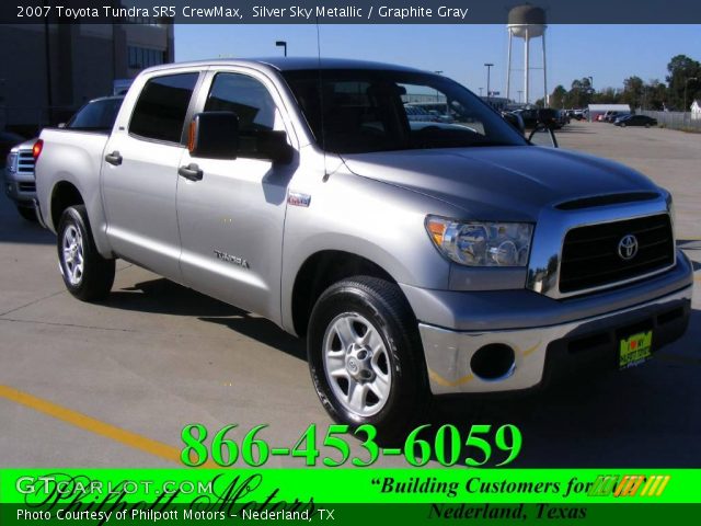 2007 Toyota Tundra SR5 CrewMax in Silver Sky Metallic