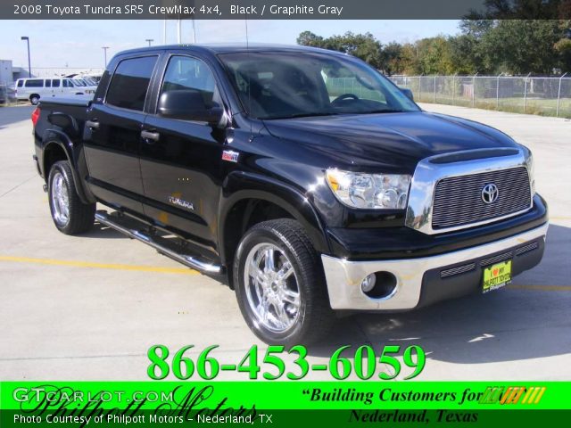 2008 Toyota Tundra SR5 CrewMax 4x4 in Black