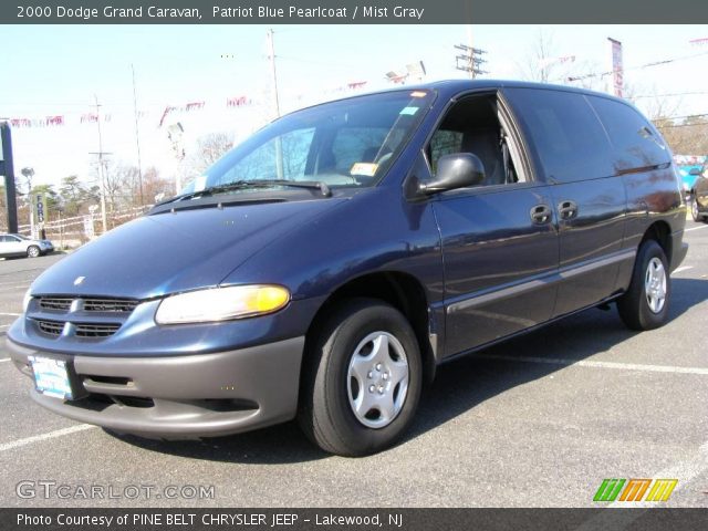 2000 Dodge Grand Caravan  in Patriot Blue Pearlcoat