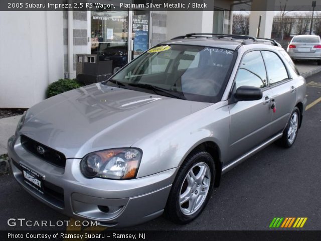 2005 Subaru Impreza 2.5 RS Wagon in Platinum Silver Metallic