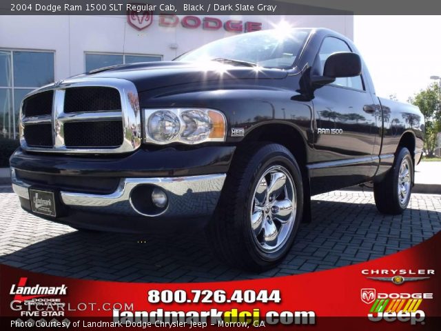 2004 Dodge Ram 1500 SLT Regular Cab in Black