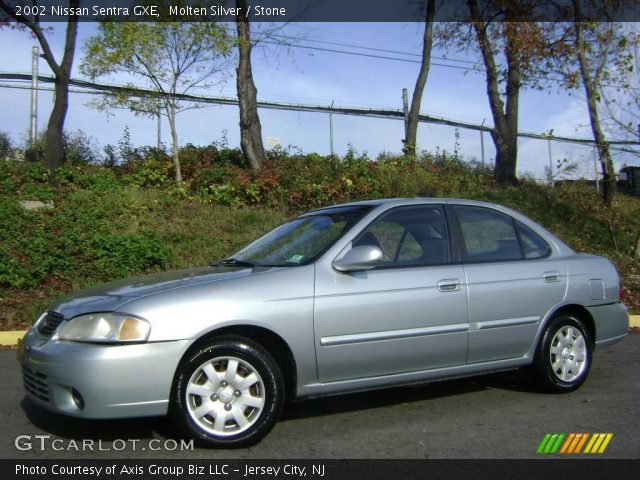 2002 Nissan Sentra GXE in Molten Silver
