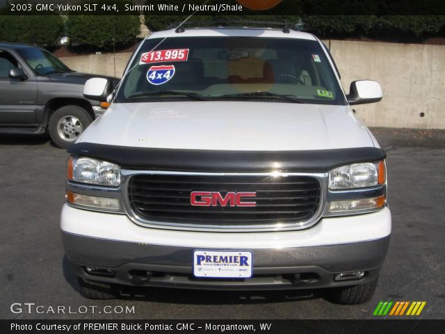 2003 GMC Yukon SLT 4x4 in Summit White