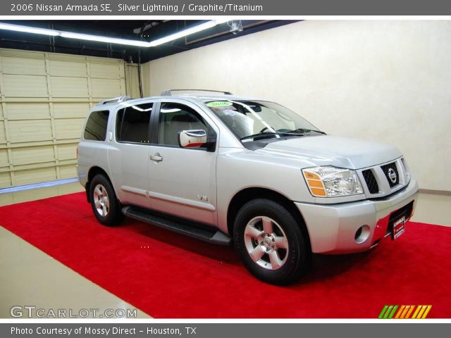 2006 Nissan Armada SE in Silver Lightning