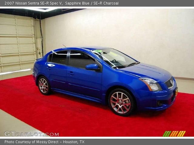 2007 Nissan Sentra SE-R Spec V in Sapphire Blue