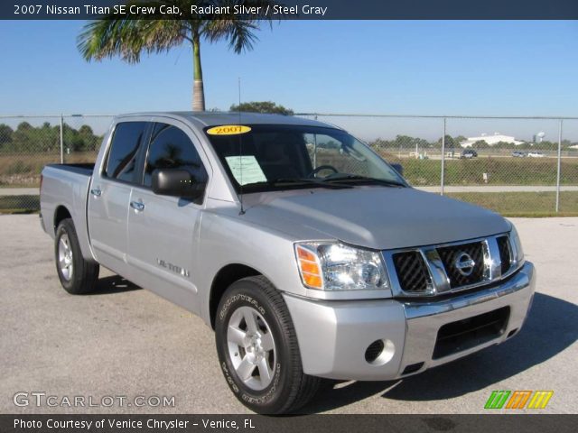 2007 Nissan Titan SE Crew Cab in Radiant Silver