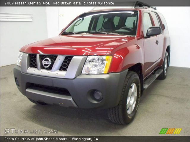 2007 Nissan Xterra S 4x4 in Red Brawn Metallic