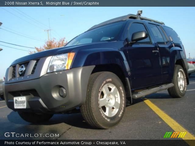 2008 Nissan Xterra S in Midnight Blue