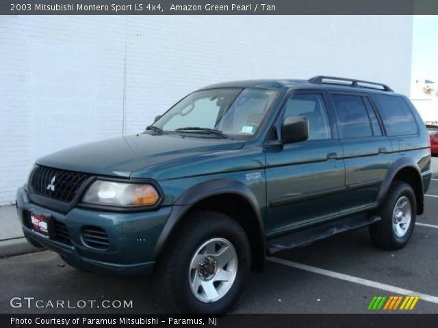 2003 Mitsubishi Montero Sport LS 4x4 in Amazon Green Pearl