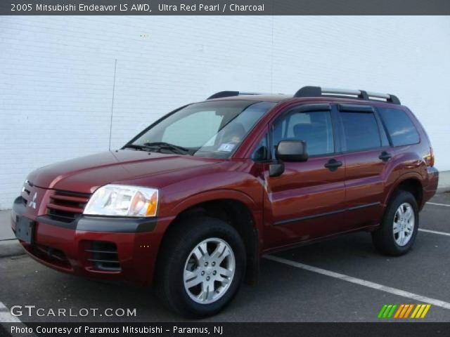 2005 Mitsubishi Endeavor LS AWD in Ultra Red Pearl