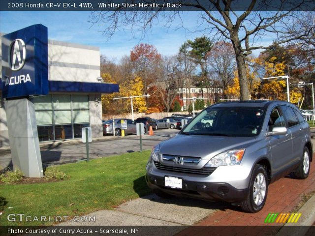 2008 Honda CR-V EX-L 4WD in Whistler Silver Metallic