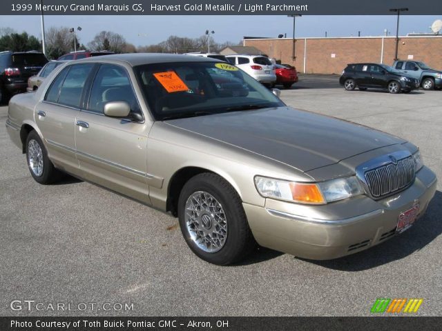 1999 Mercury Grand Marquis GS in Harvest Gold Metallic
