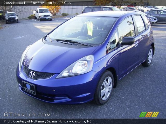 2009 Honda Fit  in Blue Sensation Pearl