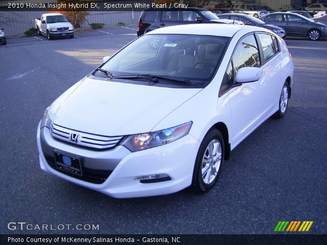 2010 Honda Insight Hybrid EX in Spectrum White Pearl