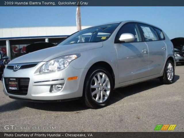 2009 Hyundai Elantra Touring in Quicksilver