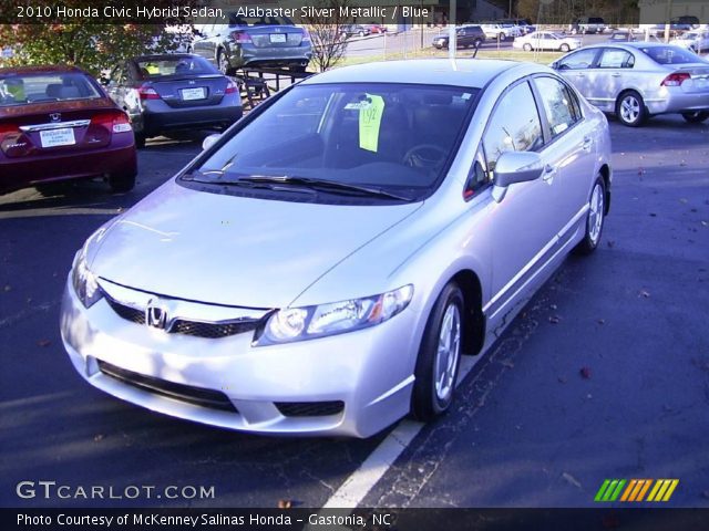 2010 Honda Civic Hybrid Sedan in Alabaster Silver Metallic