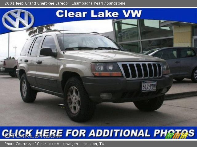 2001 Jeep Grand Cherokee Laredo in Champagne Pearl