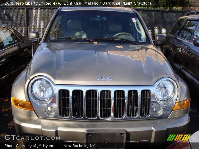 2005 Jeep Liberty Limited 4x4 in Light Khaki Metallic