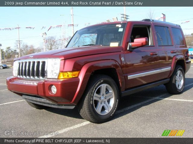 2009 Jeep Commander Limited 4x4 in Red Rock Crystal Pearl