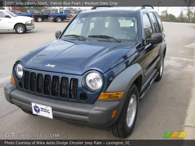 2005 Jeep Liberty Sport in Patriot Blue Pearl