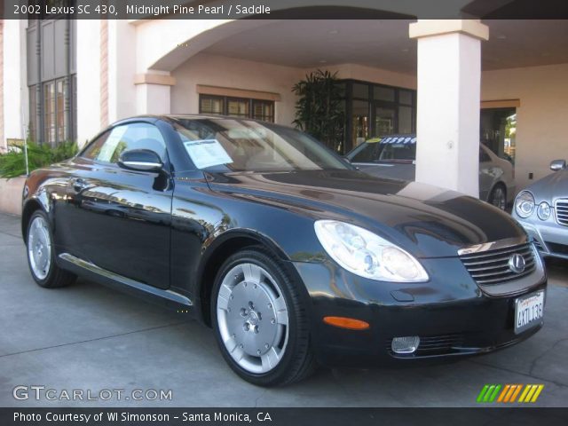 2002 Lexus SC 430 in Midnight Pine Pearl