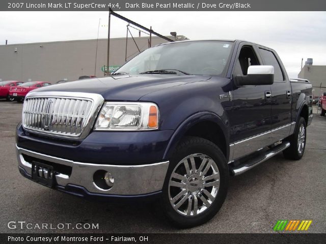 2007 Lincoln Mark LT SuperCrew 4x4 in Dark Blue Pearl Metallic