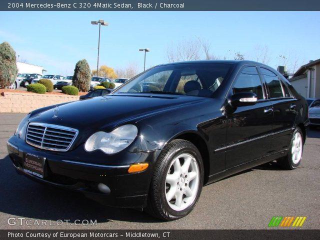 2004 Mercedes-Benz C 320 4Matic Sedan in Black