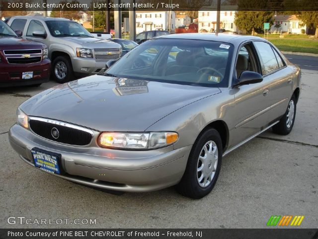 2003 Buick Century Custom in Light Sandrift Metallic