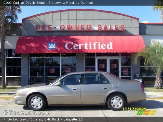 2002 Cadillac DeVille Sedan in Bronzemist Metallic