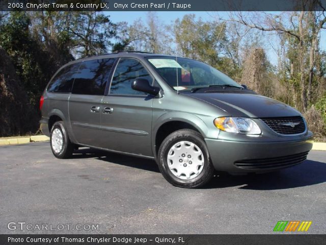 2003 Chrysler Town & Country LX in Onyx Green Pearl