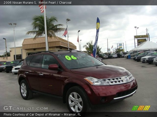 2006 Nissan Murano S in Merlot Pearl