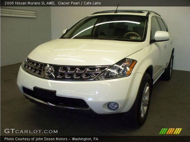 2006 Nissan Murano SL AWD in Glacier Pearl