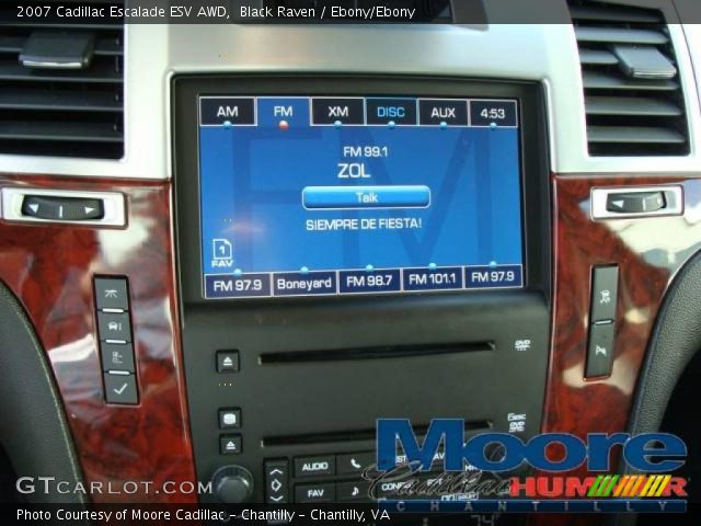 2007 Cadillac Escalade ESV AWD in Black Raven