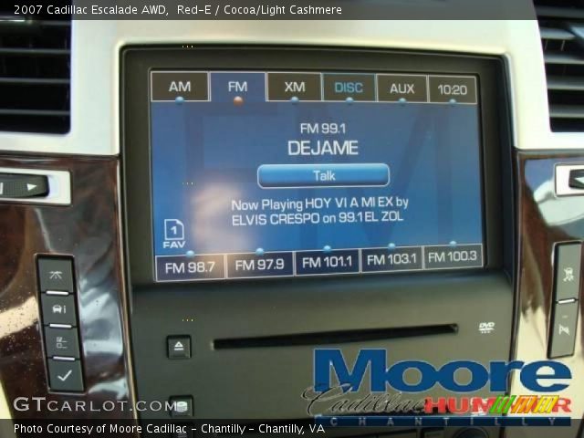 2007 Cadillac Escalade AWD in Red-E