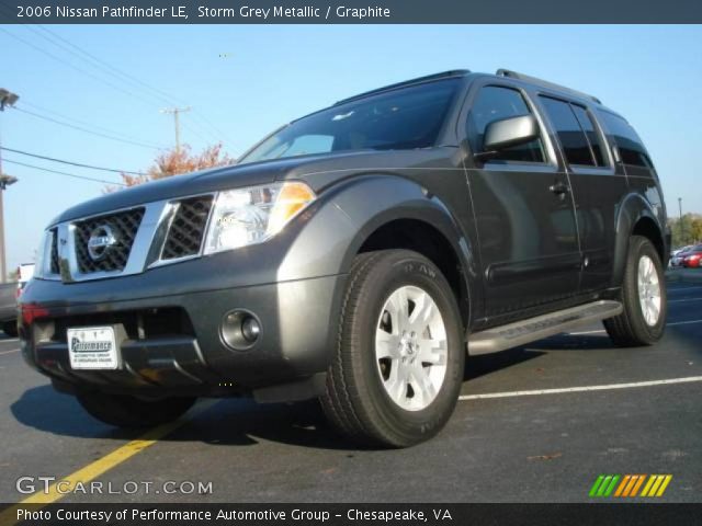 2006 Nissan Pathfinder LE in Storm Grey Metallic