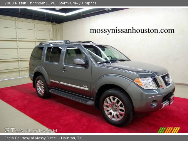 2008 Nissan Pathfinder LE V8 in Storm Gray