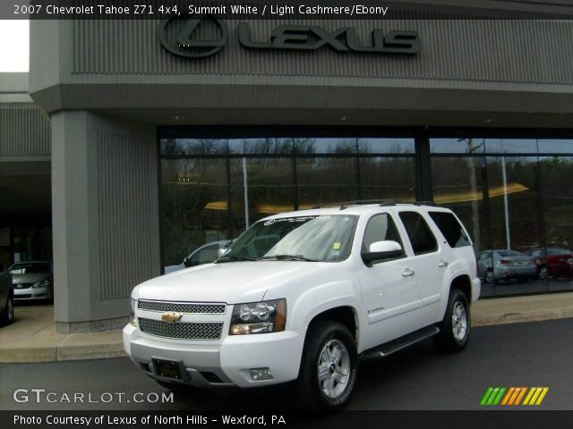 2007 Chevrolet Tahoe Z71 4x4 in Summit White