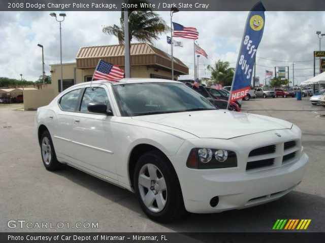 2008 Dodge Charger Police Package in Stone White
