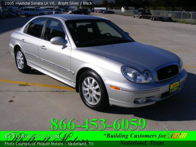 2005 Hyundai Sonata LX V6 in Bright Silver