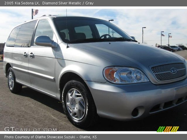 2005 Kia Sedona LX in Diamond Silver Metallic