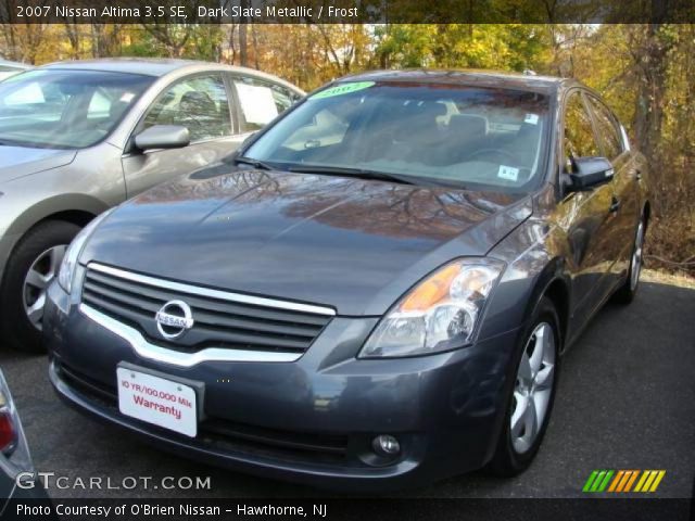 2007 Nissan Altima 3.5 SE in Dark Slate Metallic