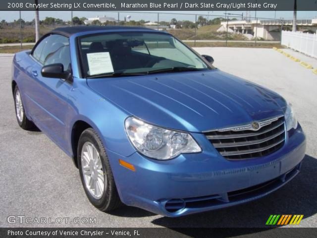 2008 Chrysler Sebring LX Convertible in Marathon Blue Pearl