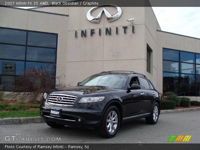 2007 Infiniti FX 35 AWD in Black Obsidian