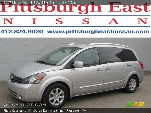 2007 Nissan Quest 3.5 SL in Silver Mist Metallic